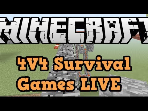 Minecraft Xbox 360 4V4 Survival Games