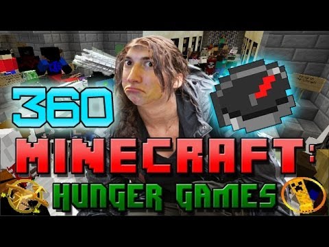 Minecraft: Hunger Games w/Mitch! Game 360 - TOO MANY PEOPLE!