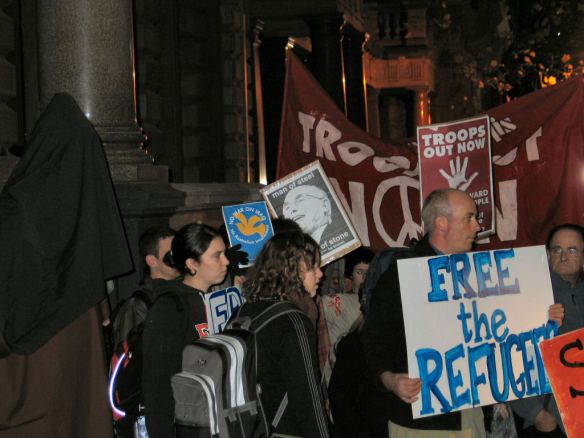 Another view of RAC and other placards