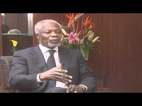 Kofi Annan interview