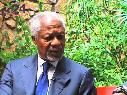 Jeff Koinange's Ten Minutes Interview with Kofi Annan