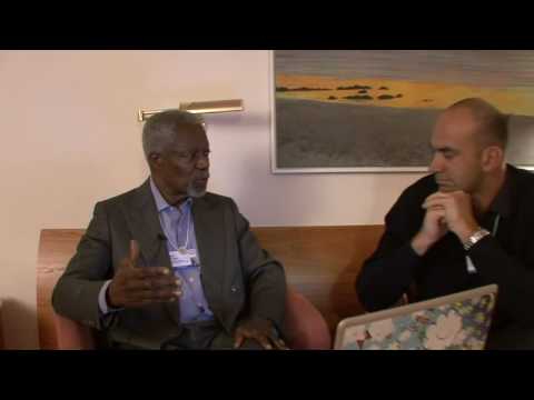 Loic interviews Kofi Annan