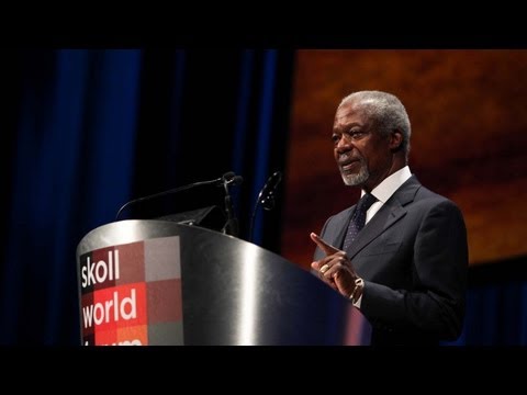 Kofi Annan - The Courage To Change - 2013 Skoll World Forum Closing Remarks