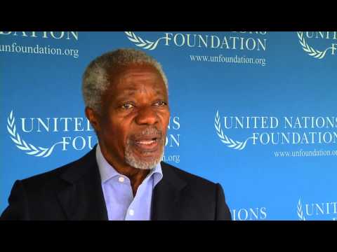 Interview Series with UN Foundation Board Members: Kofi Annan