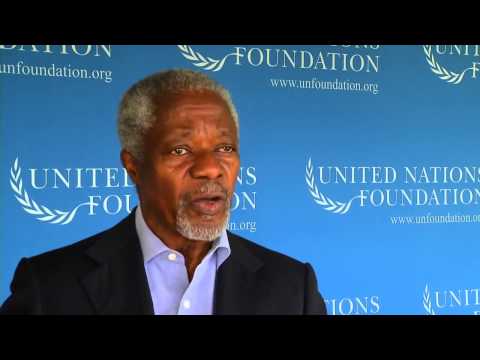 Interview with Kofi Annan  about the UN