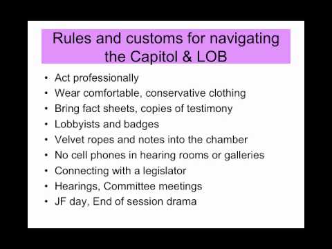 CT health advocacy video II -- legislative