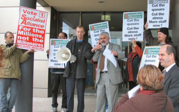 ation of the Howard government's welfare policies. Moreland Mayor Anthony Helou on phone