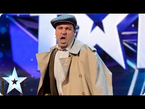 Gary James's Delboy impression  | Britain's Got Talent 2014