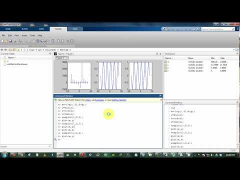 using subplot command in Matlab.avi