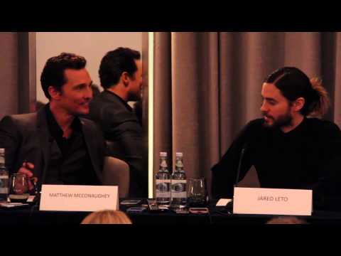 Dallas Buyers Club London Press Conference - Jared Leto & Matthew McConaughey