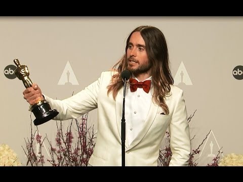 Jared Leto Best Supporting Actor - Oscars 2014 Press Interview