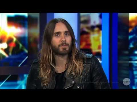 Jared Leto 'It's All Good' LIVE Australian Tv Interview 27-3-2014