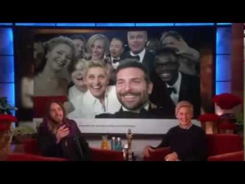 on The Ellen Show Jared Leto Oscar Full Interview!!! March 04 , 2014