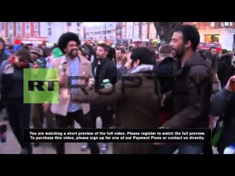 UK: Thatcher's death greeted by jubilant crowds in London