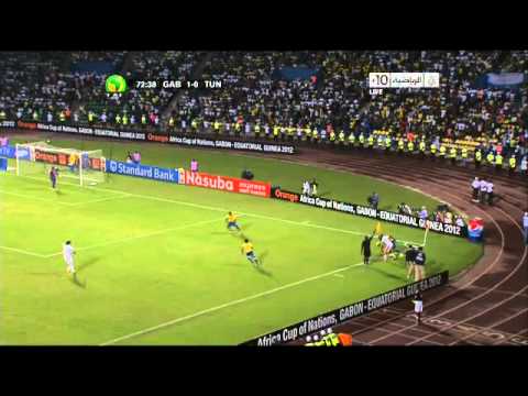 GABON vs TUNISIA1-0 2nd Half  CAN 2012 غابون وتونس شوط الثاني جودة عالية