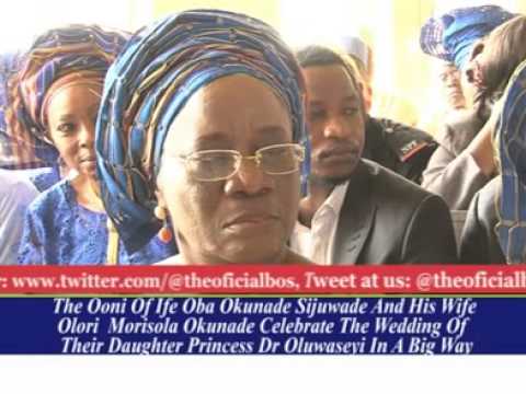 Ooni Of Ife Gives Daughter Befitting Wedding