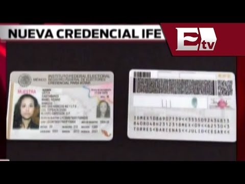 IFE presenta la nueva credencial para votar  / Nacional con Mario Carbonell