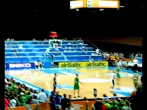 Basketball against Lithuania