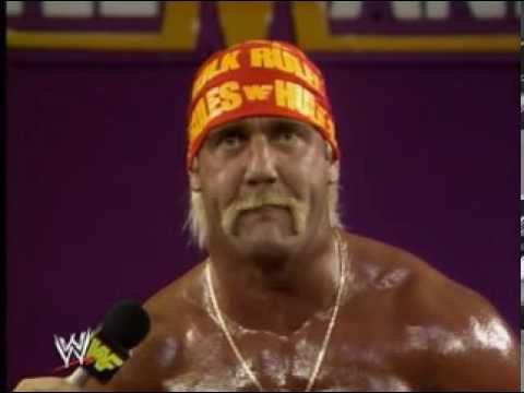 WWF Wrestlemania V - Hulk Hogan Interview