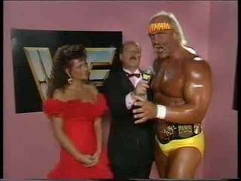 Hulk Hogan Interview London Arena England 1989