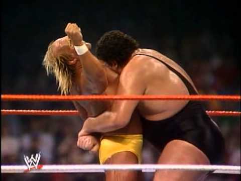 Hulk Hogan vs  André the Giant WrestleMania III 1987 WWF Championship