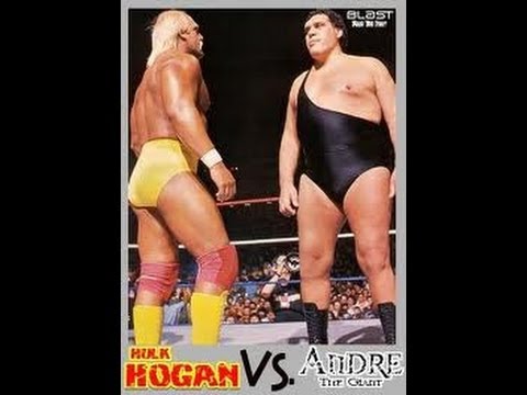 WrestleMania III Hulk Hogan Vs André the Giant Wwf Championship Match