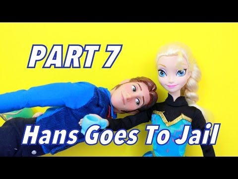 Hans Goes To JAIL PART 7 Anna Saves Elsa Barbie Parody Play-Doh AllToyCollector