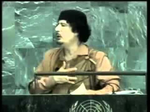 Muammar Gadaffi Speaks Truth To The UN 2009 (NEW Translation)