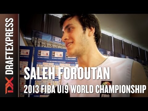 Saleh Foroutan - 2013 FIBA U19 World Championship - Interview