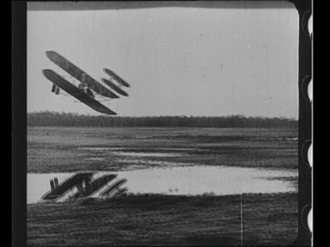 Wright Brothers First Flight, 1903 - A Day That Shook The World [HD]