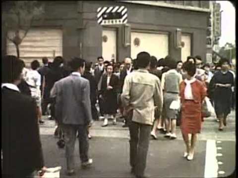 A day in Tokyo, Japan,  in 1963 東京