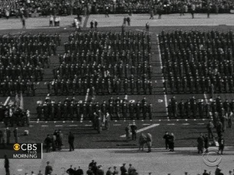 JFK tribute: 1963 Army-Navy football game honored assassinated president