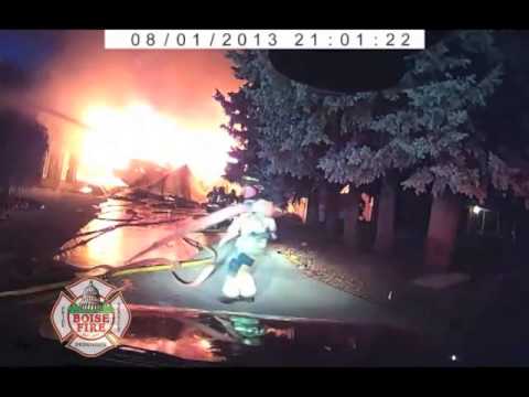 Boise Fire Response, Hill Road Fire, August 1, 2013