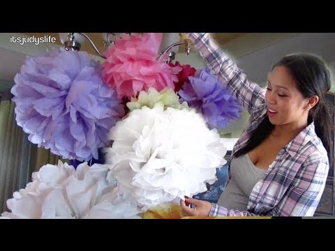 Baby Shower Decoration! - August 30, 2012 - itsJudysLife Vlog