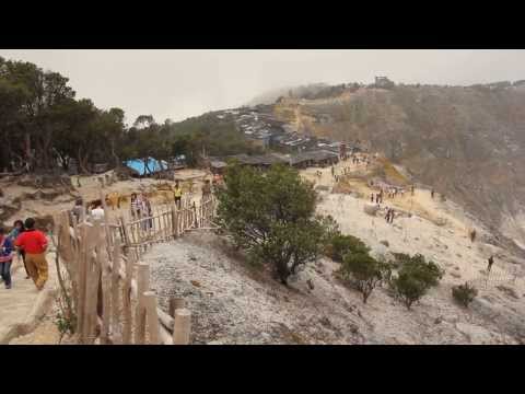 Gunung Tangkuban Perahu Bandung Indonesia