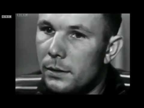 Yuri Gagarin on BBC TV, July 11 1961