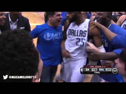 Vince Carter Game Winner vs Spurs Game 3 (Apr 26 2014)