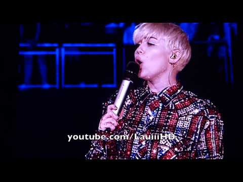 Miley Cyrus - Summertime Sadness - Live in The O2 Arena London, United Kingdom 6.5.2014 Full HD