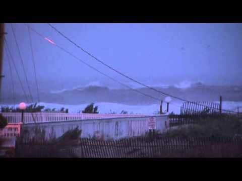 Raw: Big Waves Pound Jersey Shore