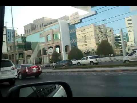 Travel through Riyadh Road, Saudi Arabia - Journey from Air port to Shimasy