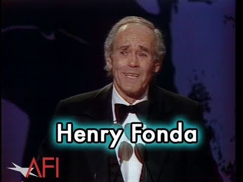 Henry Fonda Accepts the AFI Life Achievement Award in 1978