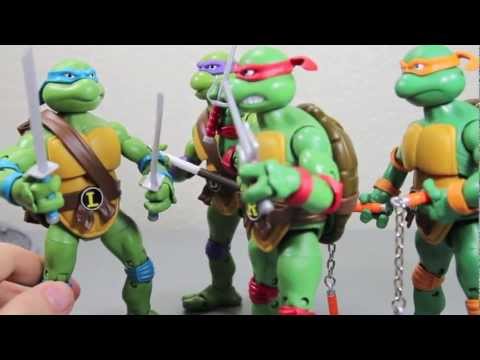 Teenage Mutant Ninja Turtles Classic Collection Leonardo, Raphael, Donatello & Michelangelo Review