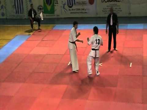 Shinkyokushin Karate Uruguay - Campeonato Sudamericano libre de peso Argentina 2010