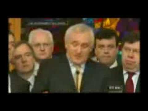 TAOISEACH BERTIE AHERN RESIGNS