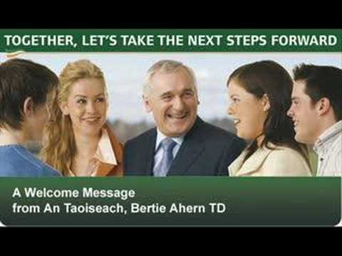 Bertie Ahern Resigns. Gift Grub