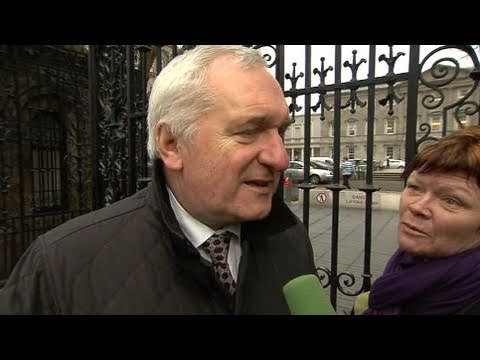 Bertie Ahern is asked: 