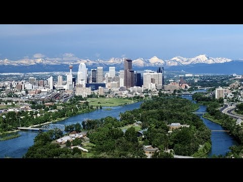 CALGARY AB , CANADA - WALKING TOUR - 2012 - HD 1080P