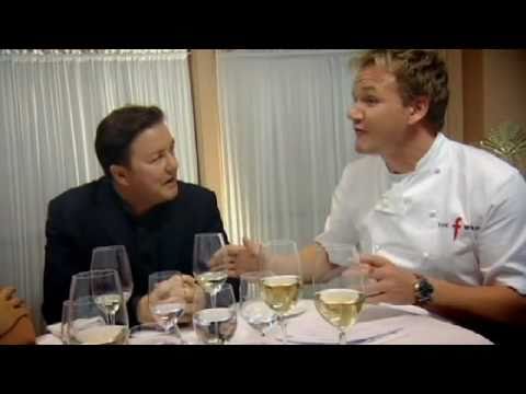 Ricky Gervais on The F Word - Gordon Ramsay