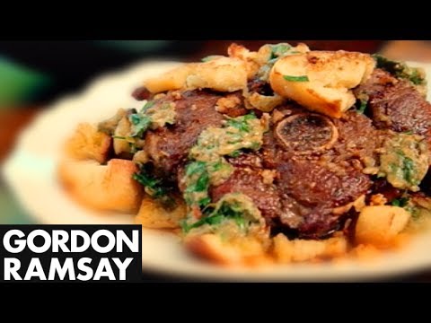 Lamb with Fried Bread - Gordon Ramsay