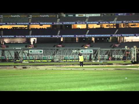 Where does the MCG pitch come from?